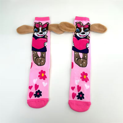 CALCETINES LOCOS 3D PARA NIÑAS