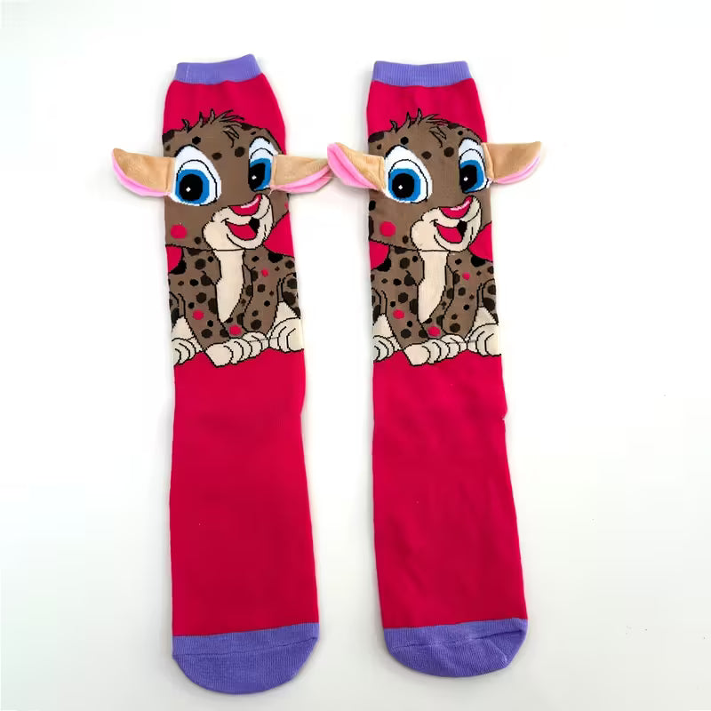 CALCETINES LOCOS 3D PARA NIÑAS