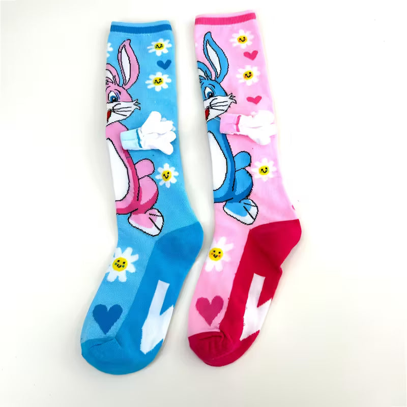 CALCETINES LOCOS 3D PARA NIÑAS