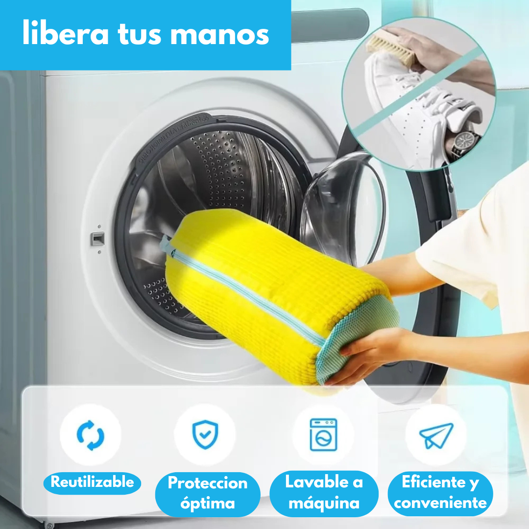 ESTUCHE PARA LAVAR ZAPATILLAS EN LAVADORA
