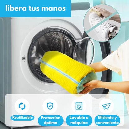 ESTUCHE PARA LAVAR ZAPATILLAS EN LAVADORA