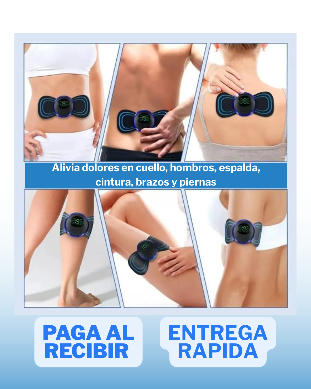 Masajeador Eléctrico Portátil Multiuso